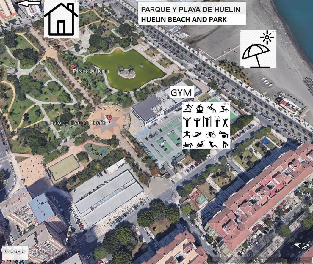 Studio In City Center Next To The Beach Malaga Zewnętrze zdjęcie